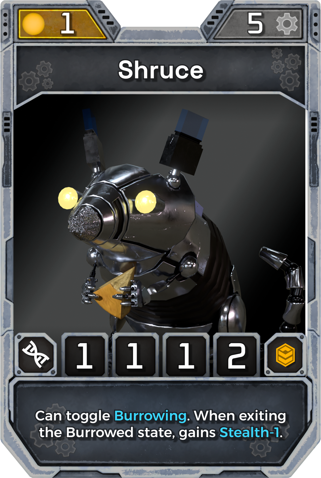Shruce card