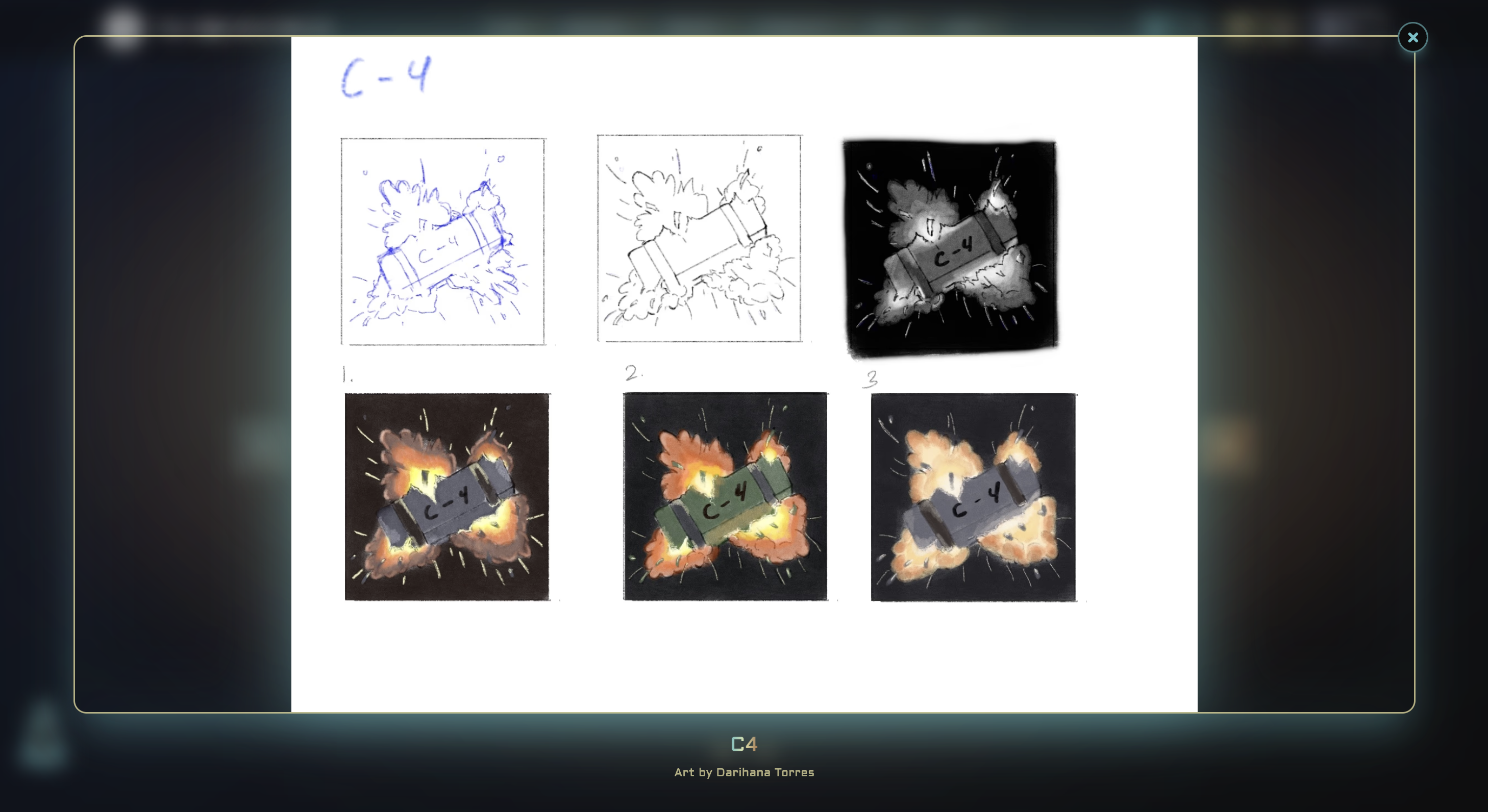 Two Robots: Unleashed hand-drawn card sketch — original concept art and illustration process showing how the cards are made